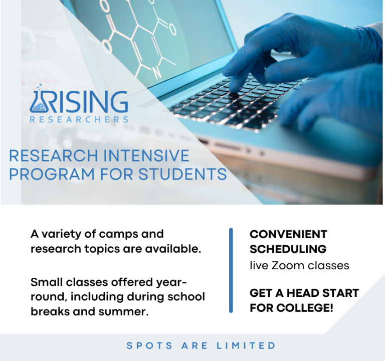 Rising Researchers - Research Intensive For High School Students